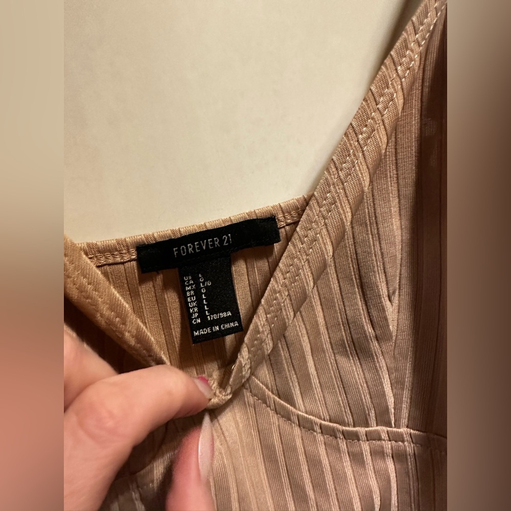 Forever 21 Ribbed Bodysuit - Picture 3 of 4